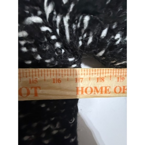 Vintage Naja Cardigan Alpaca Mohair Wool Blend Knit Made In Italy Womens S Black - Picture 6 of 6